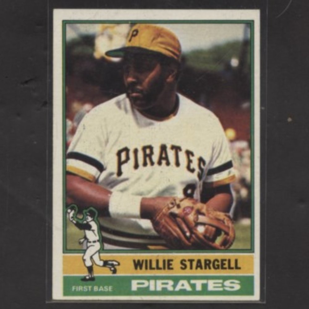 1976 TOPPS BASEBALL WILLIE STARGELL PIRATES HIGH GRADE CARD